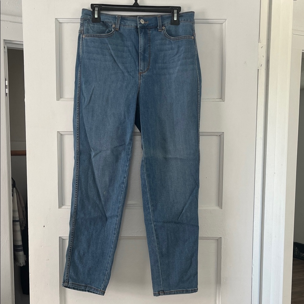 Gloria Vanderbilt Blue Straight Leg Jeans